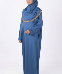 Indigo abaya