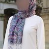 patterned shawl
