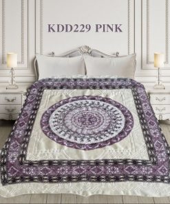 1 ply Super-Soft Mink Blanket Pink [KDD229queen]